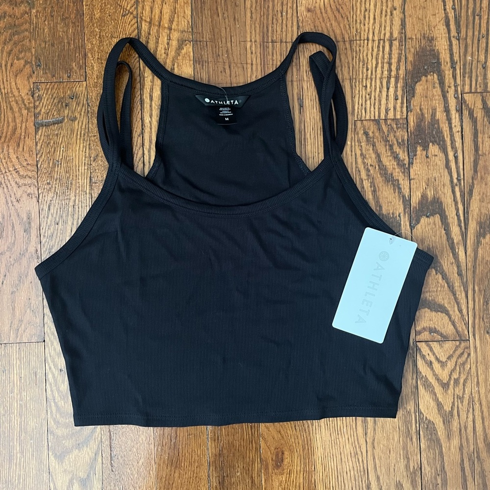 Athleta Black Tank Top NWT